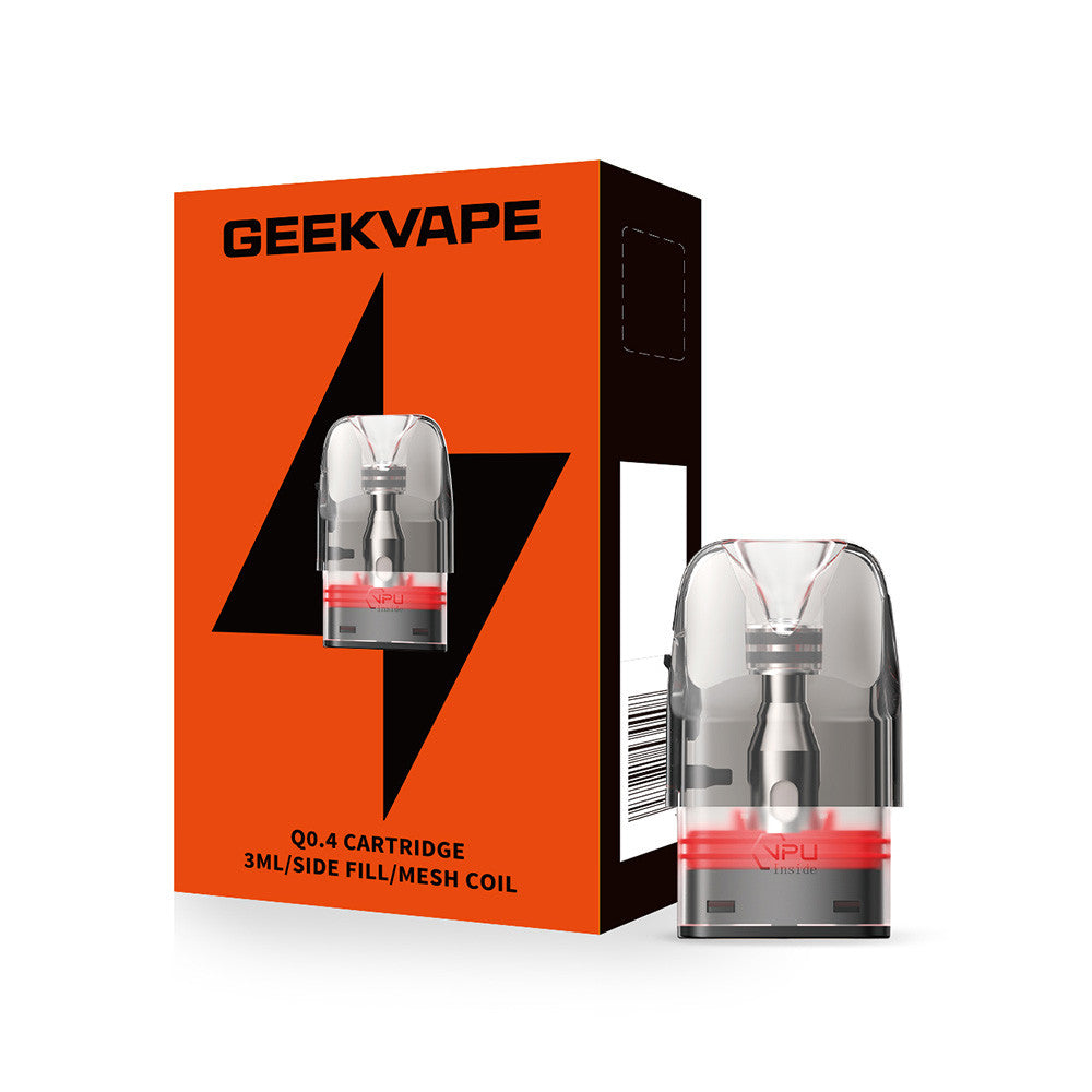 GeekVape Q 3ML Side Fill Replacement Cartridge Pod - Pack of 3