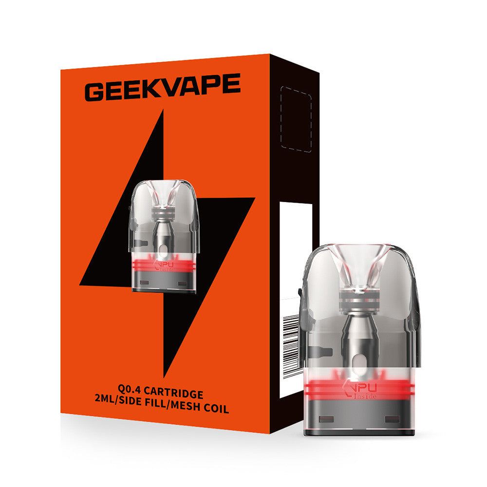 GeekVape Q 2ML Side Fill Replacement Cartridge Pod - Pack of 3