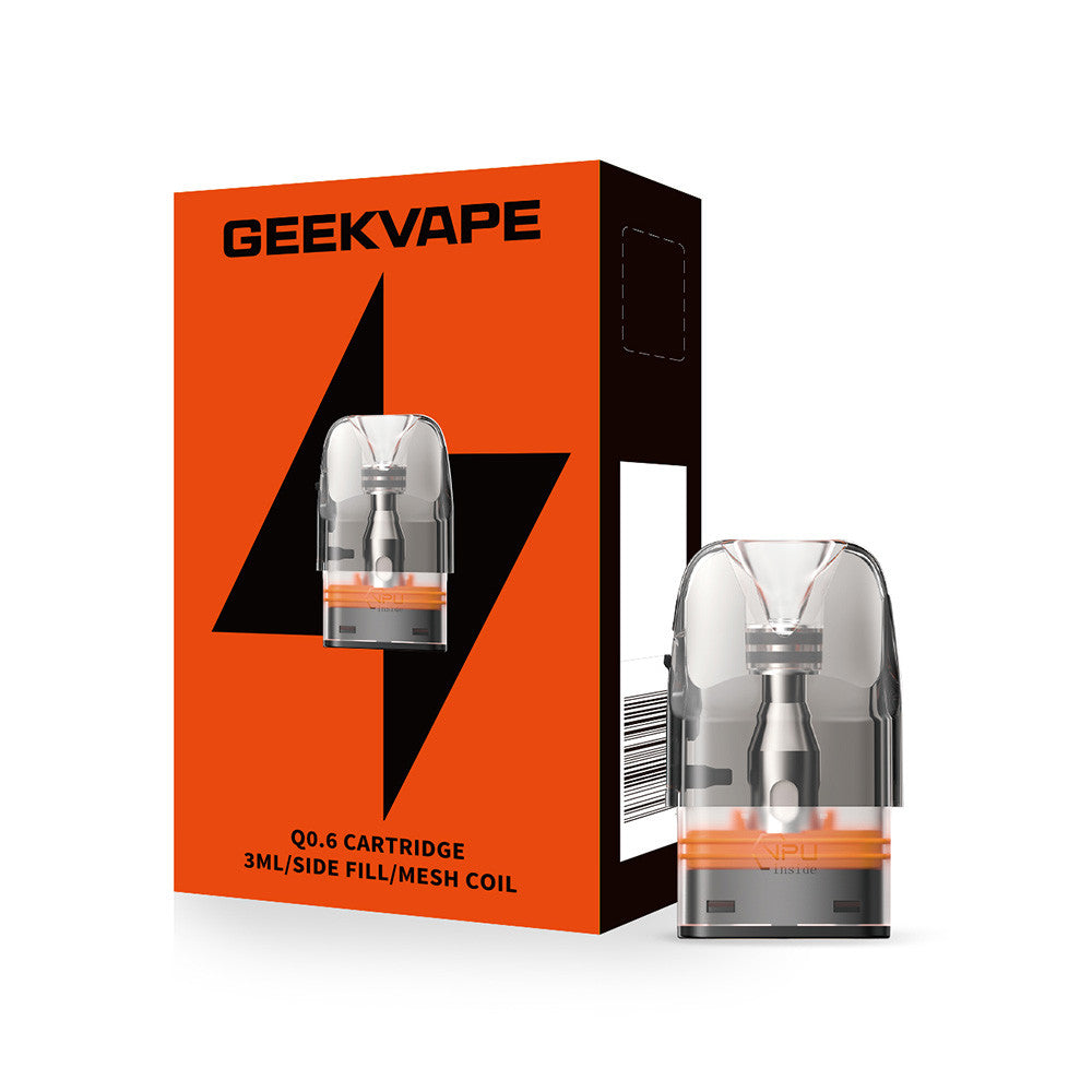 GeekVape Q 3ML Side Fill Replacement Cartridge Pod - Pack of 3
