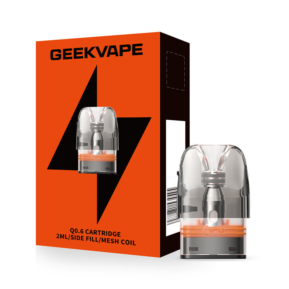 GeekVape Q 2ML Side Fill Replacement Cartridge Pod - Pack of 3