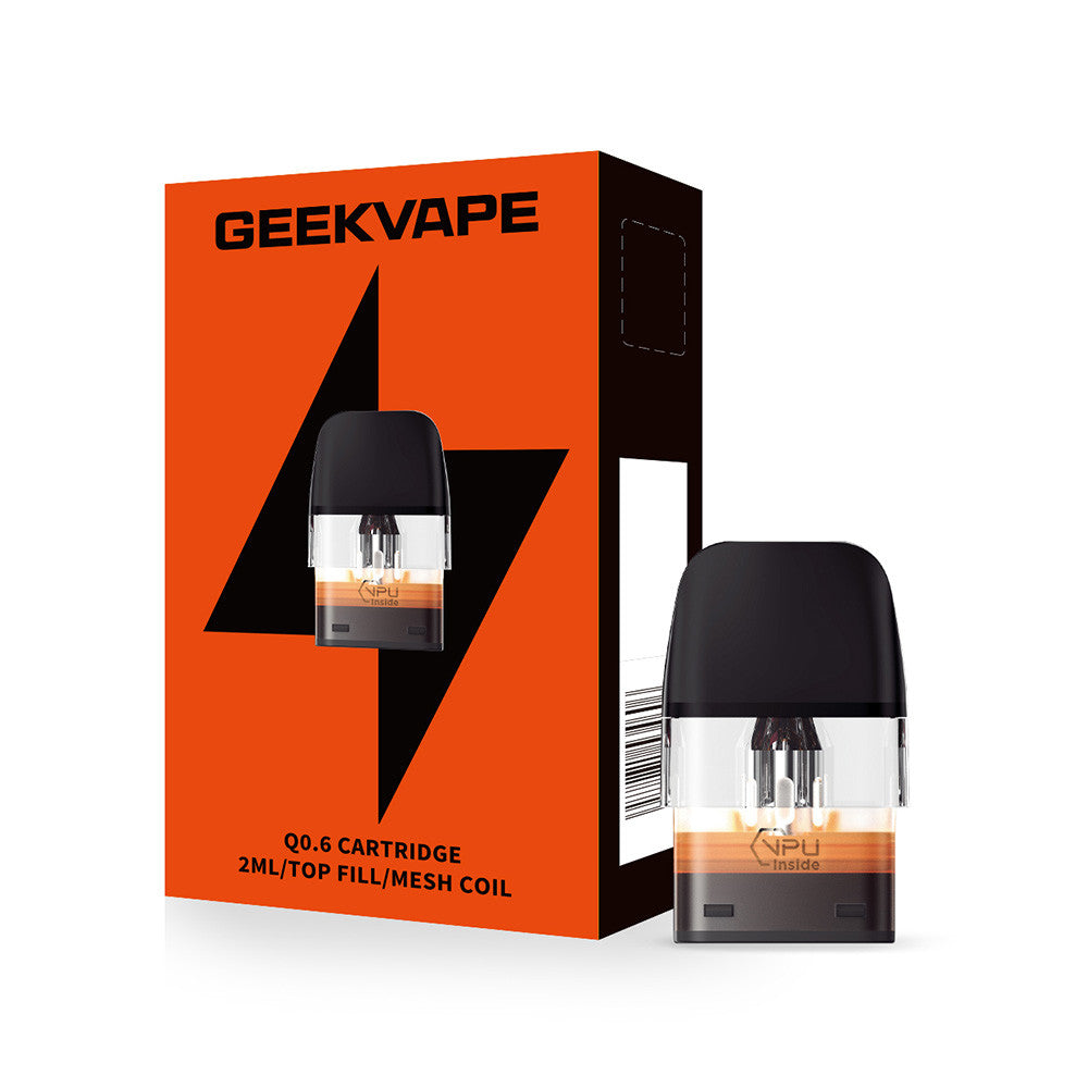 GeekVape Q 2ML Top Fill Replacement Cartridge Pod - Pack of 3
