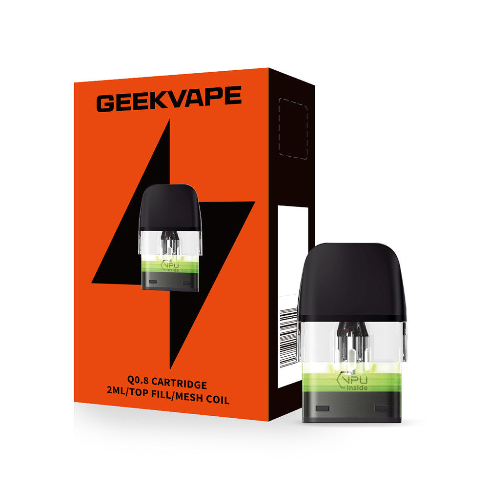 GeekVape Q 2ML Top Fill Replacement Cartridge Pod - Pack of 3