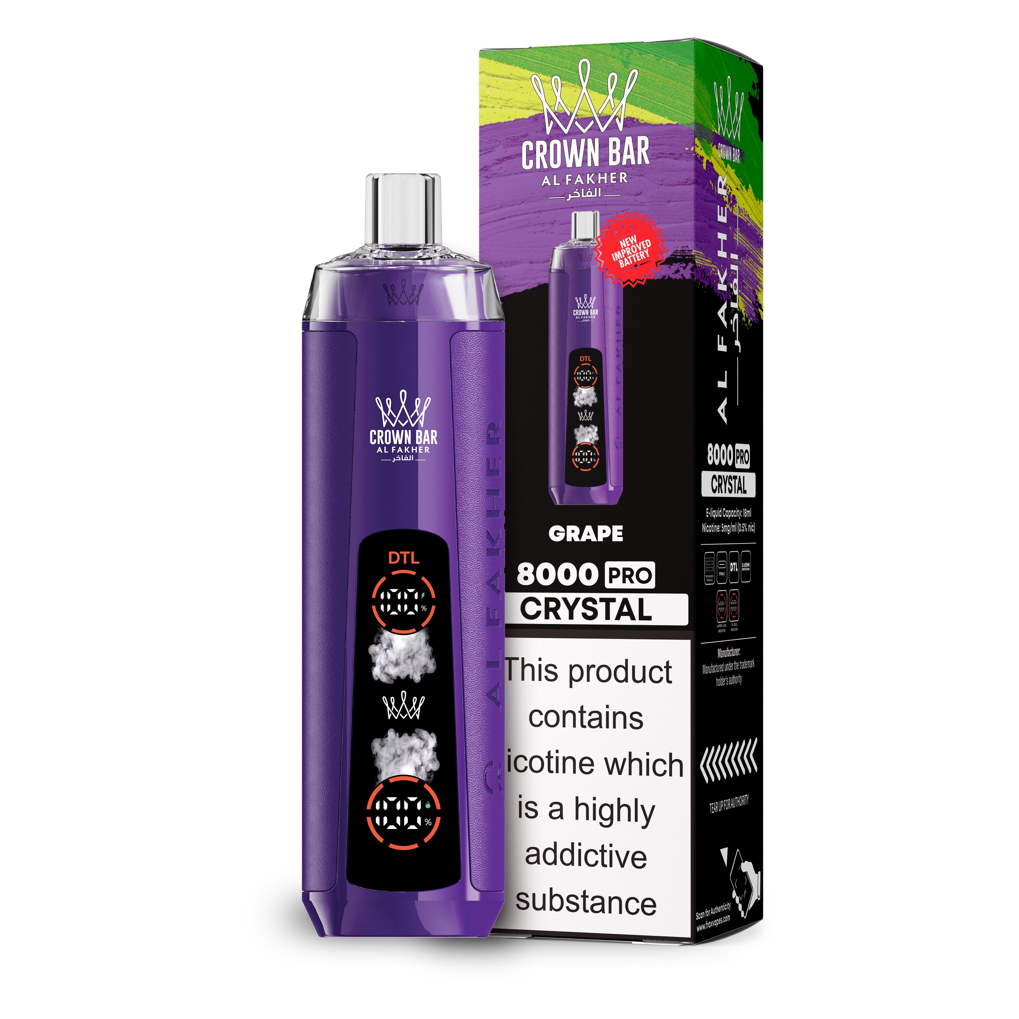 Al Fakher 8000 – Grape