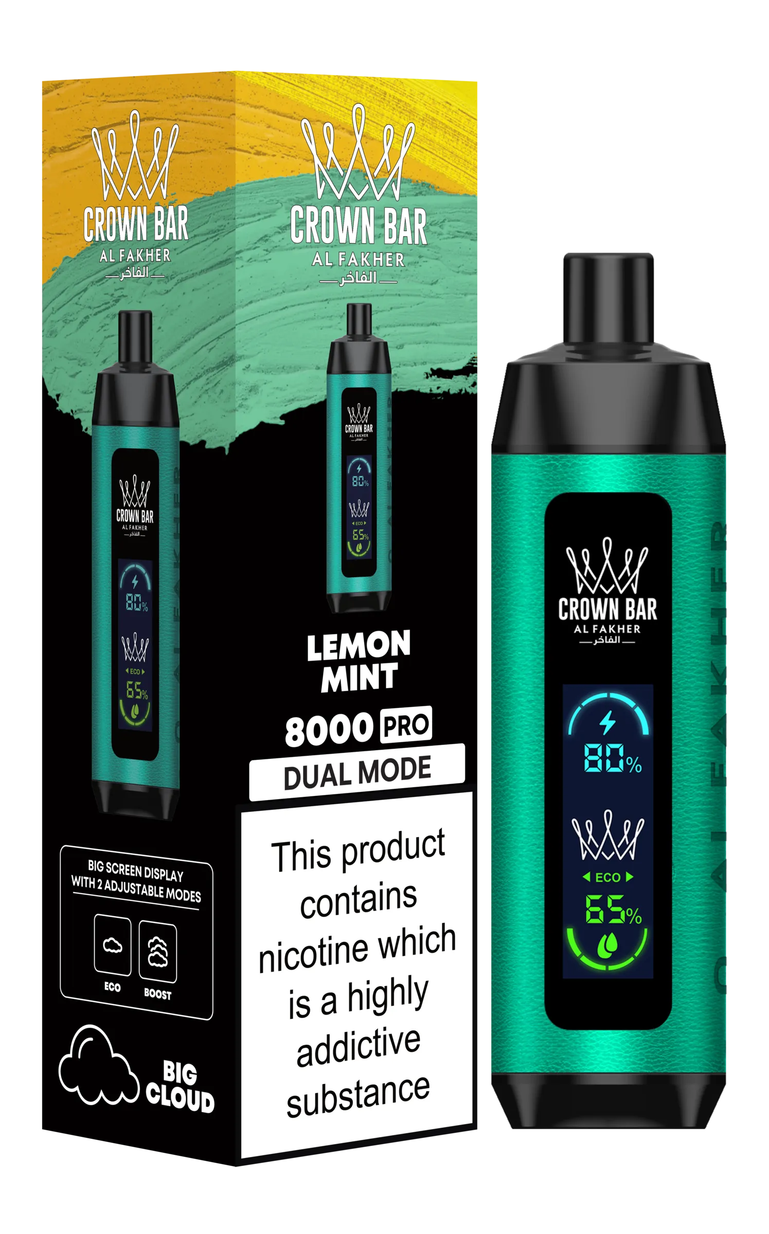 Al Fakher Crown Bar 8000 Puffs | Authentic Disposable Vape Shop CLD Al Fakher Crown Bar 8000 Puffs | Authentic Disposable Vape Shop CLD