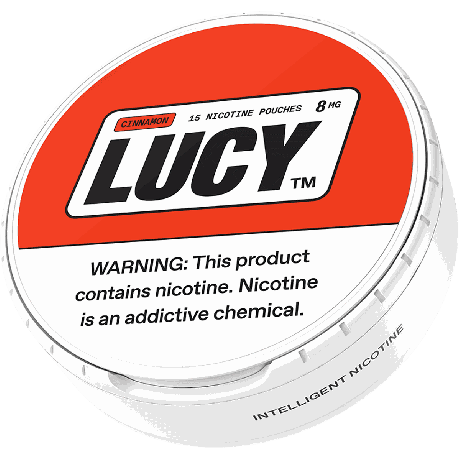 Lucy Cinnamon 8mg Nicotine Pouches - Single Can
