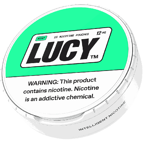 Lucy Mint 12mg Nicotine Pouches - Single Can