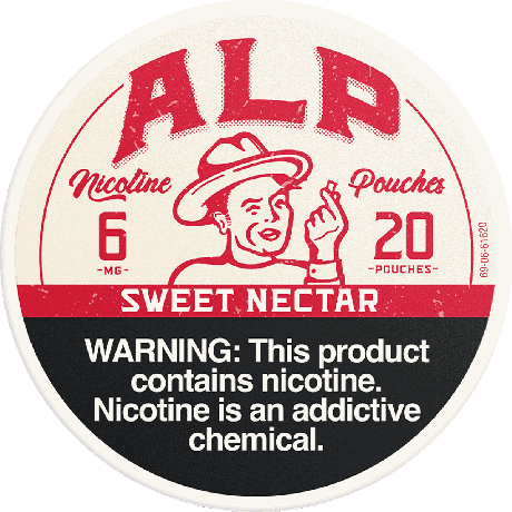 ALP Sweet Nectar 9mg Nicotine Pouches - Single Can