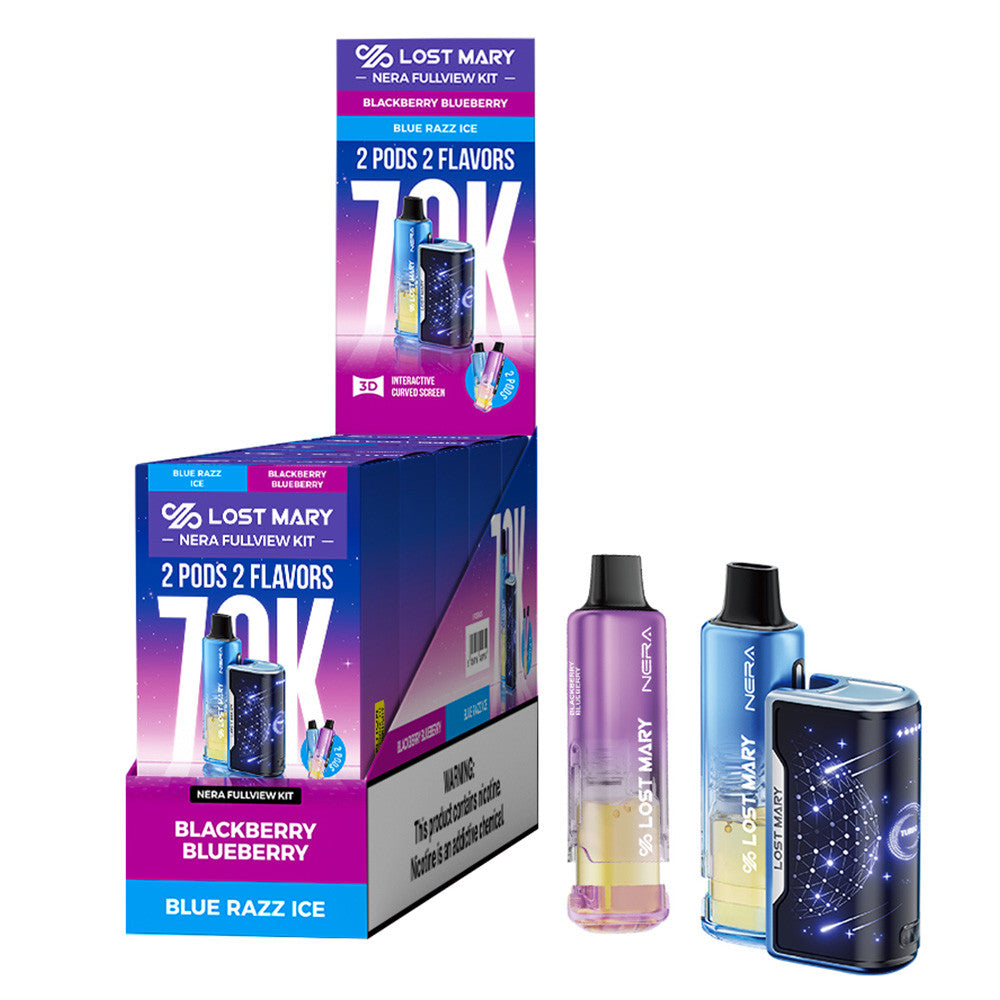 Blue Razz Ice & Blackberry Blueberry
