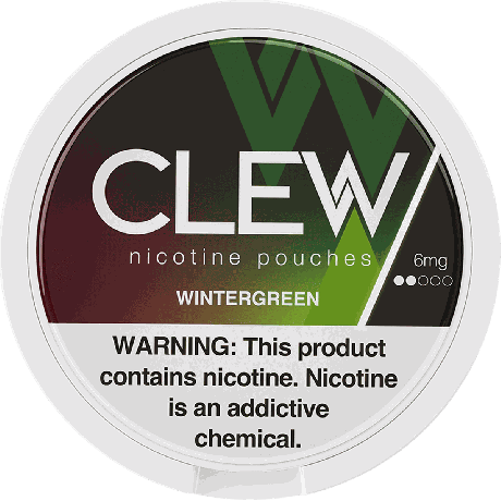 CLEW Wintergreen 6mg Nicotine Pouches - Single Can