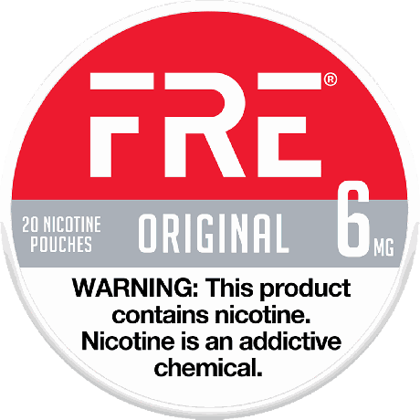 FRE Original 12mg Nicotine Pouches - Single Can