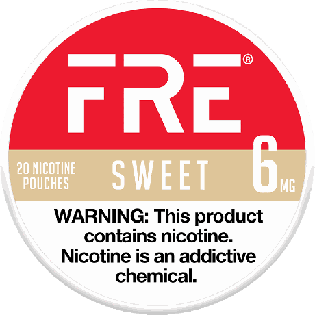 FRE Sweet 6mg Nicotine Pouches - Single Can