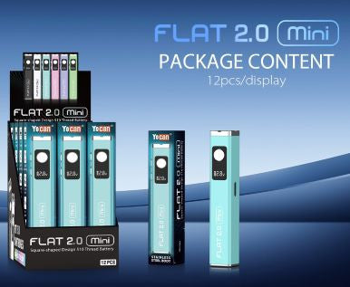 Yocan FLAT 2.0 Dab Pen 510 Thread Battery