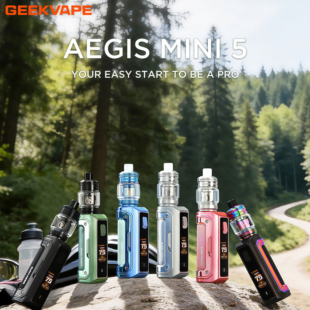 GeekVape Aegis Mini 5 100W 3200mAh Starter Kit With 5ML Z Nano 3 Tank