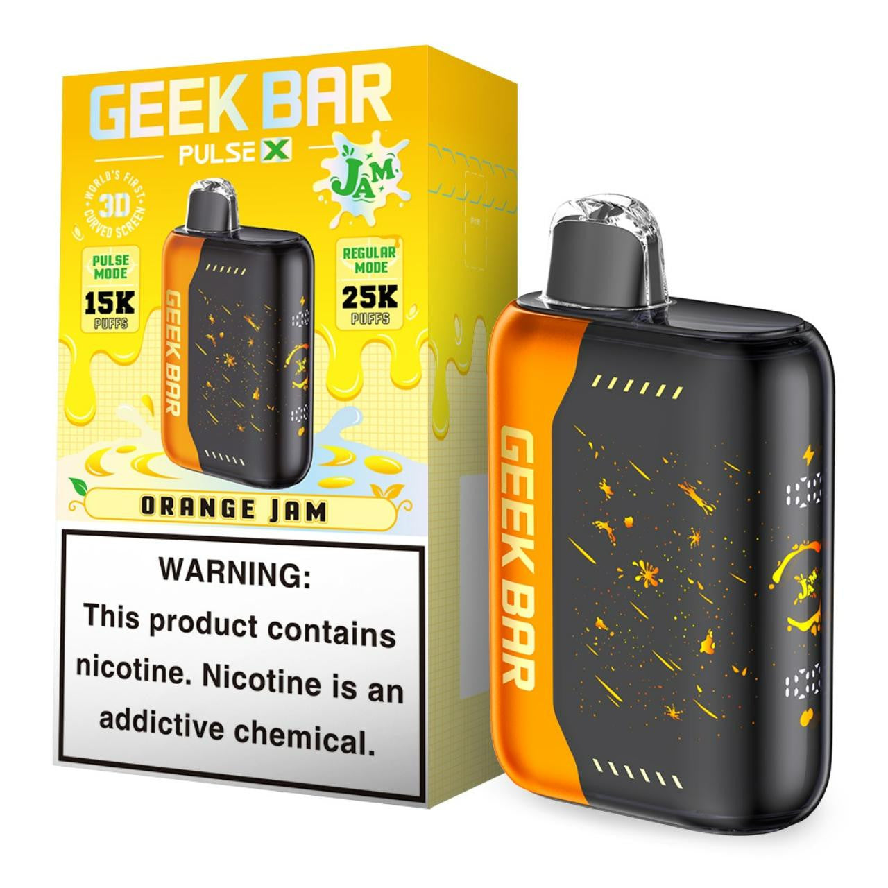 Geek Bar Pulse X 25000 Disposable Vape (5%, 25000 Puffs)