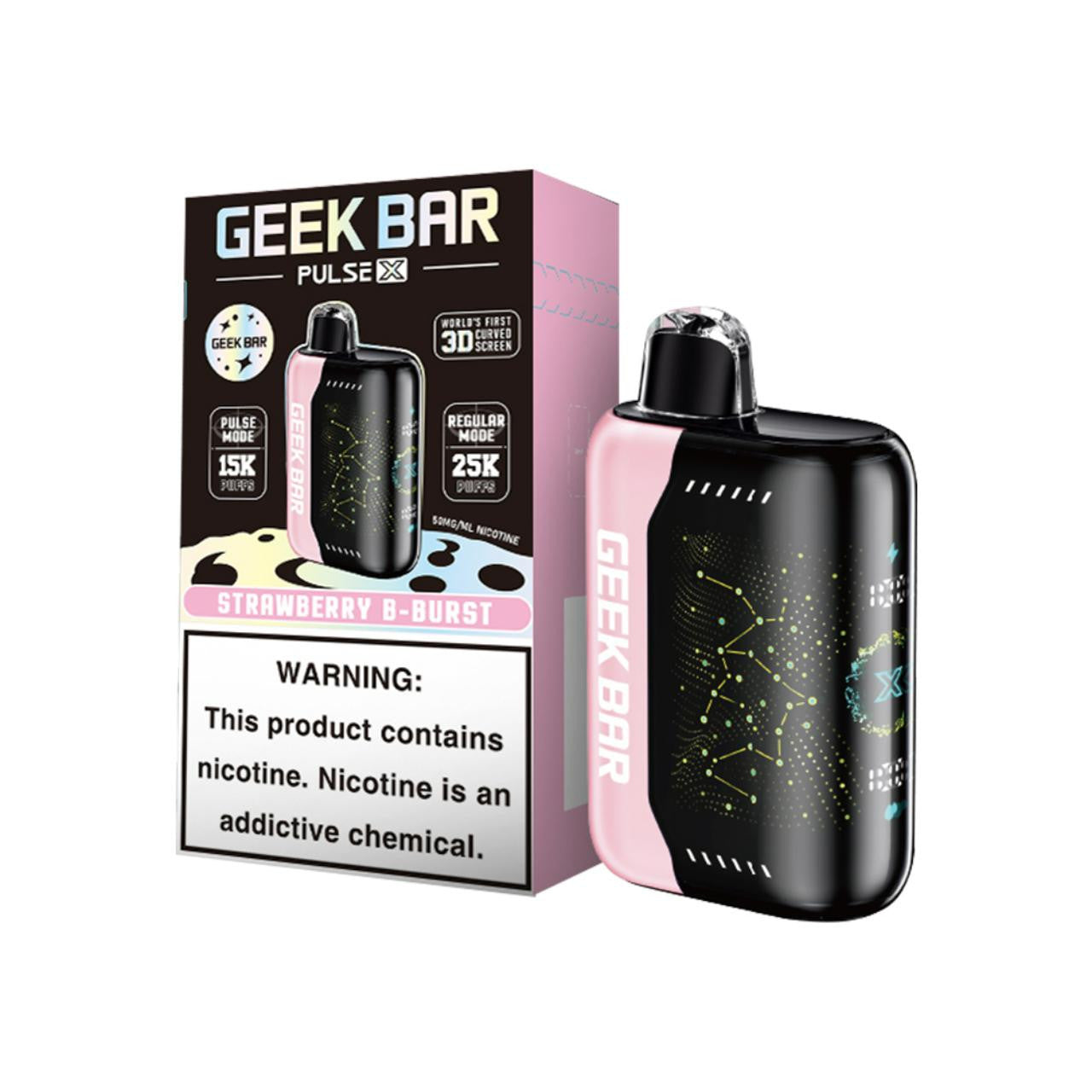 Geek Bar Pulse X 25000 Disposable Vape (5%, 25000 Puffs)