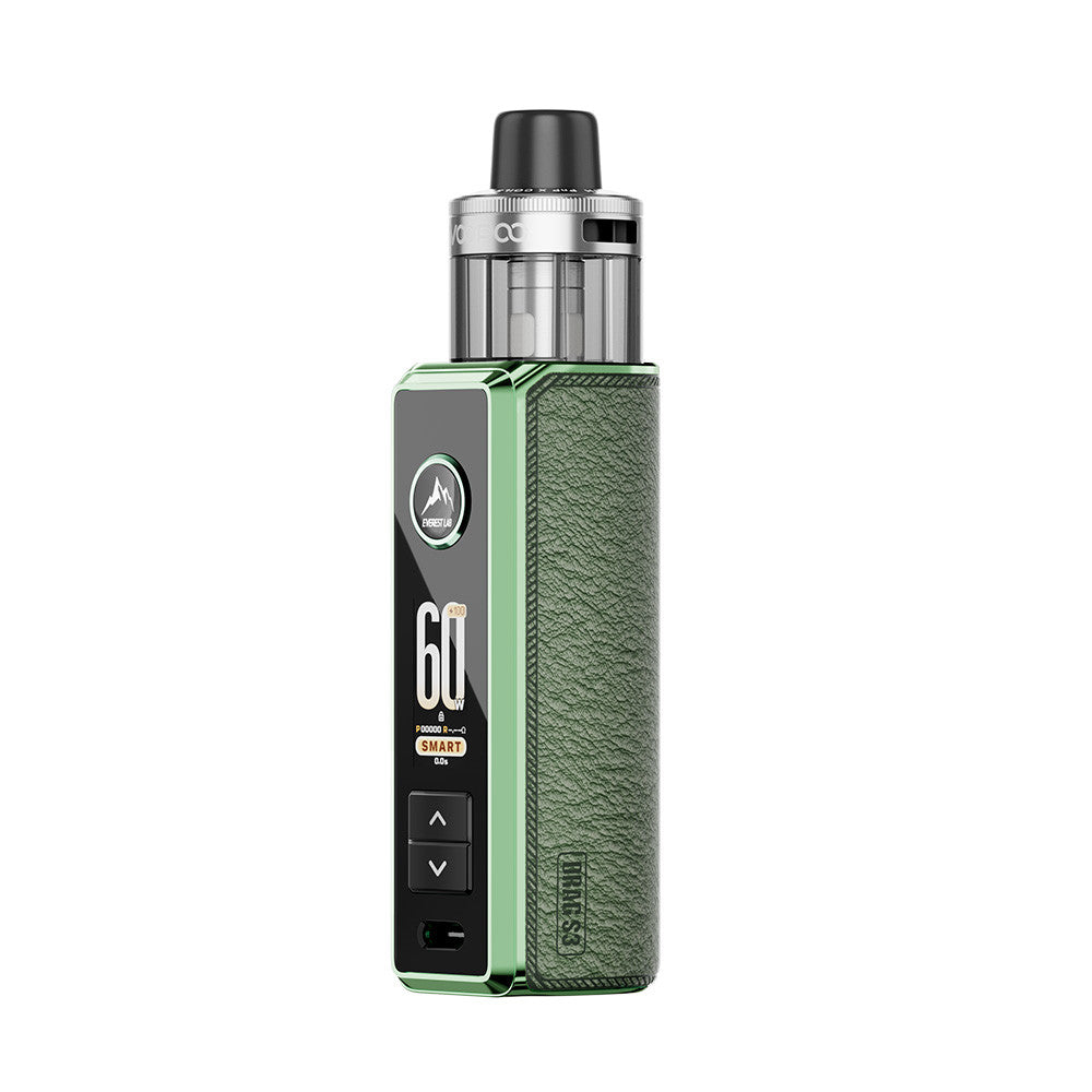 VooPoo Drag S3 3000mAh Pod System Starter Kit With 5ML Refillable PnP X Cartridge Pod