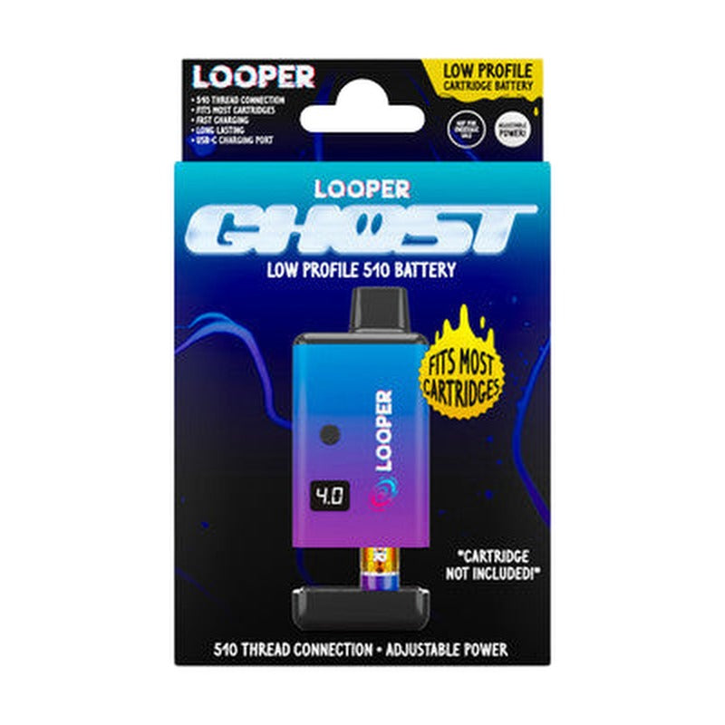 Looper Ghost Low Profile Cartridge 510 Thread Adjustable Power Battery