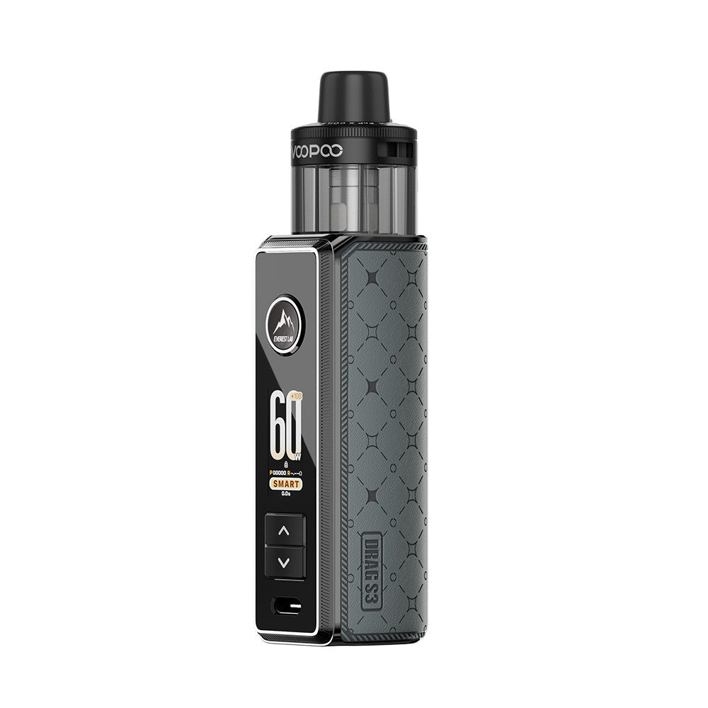 VooPoo Drag S3 3000mAh Pod System Starter Kit With 5ML Refillable PnP X Cartridge Pod