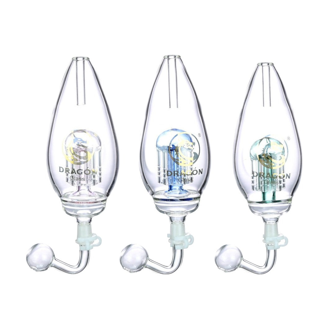 Dragon Glass Egg Shape Tree Perc Nectar Collector Set - Assorted Colors [NC-018]