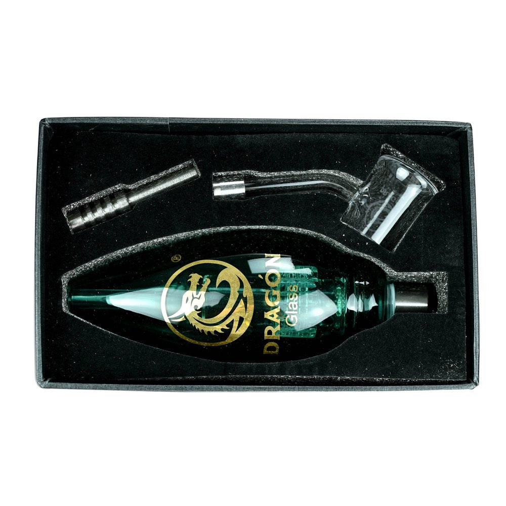 Dragon Glass Teardrop Tree Perc Nectar Collector Set - Assorted Colors [NC-021]