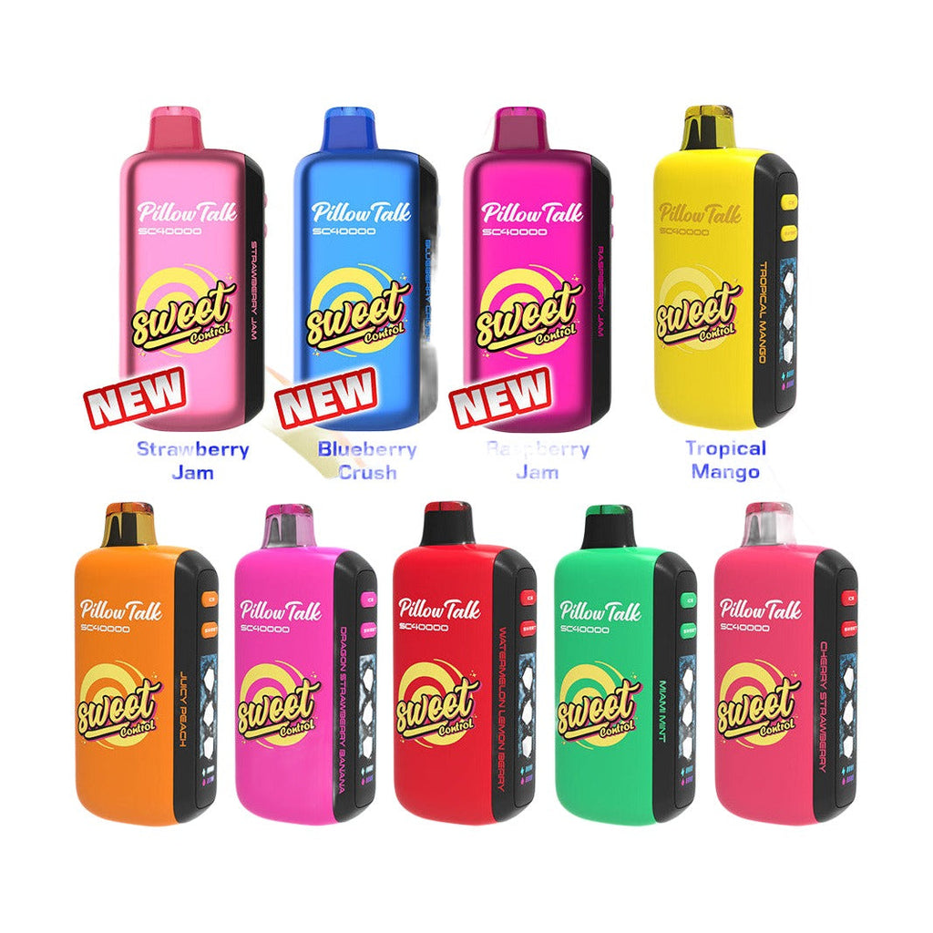 Pillow Talk Sweet Control SC40000 Puffs 20ML Disposable Device With Ice & Sweet Control (Texas Compliant)