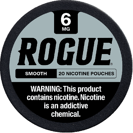 Rogue Smooth 6mg Nicotine Pouches - Single Can