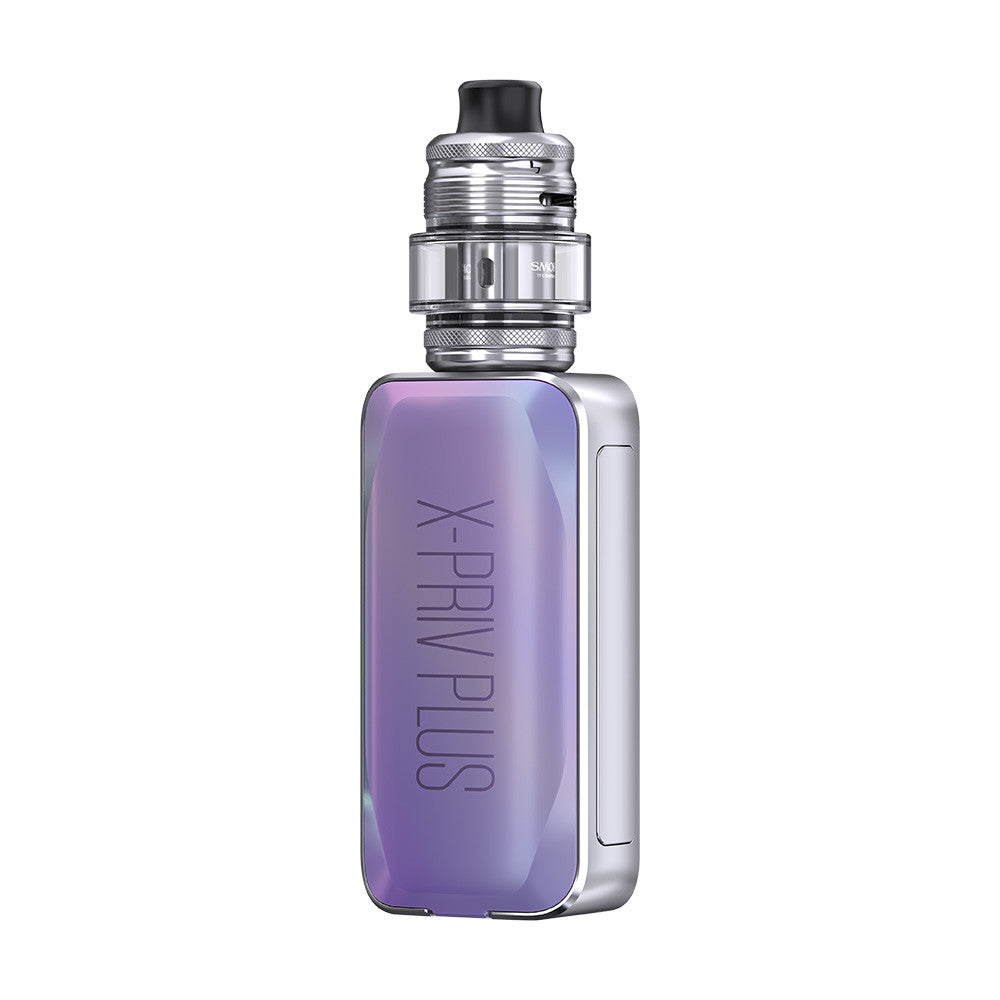 SMOK X-Priv Plus 225W Dual 18650 Starter Kit With 5.5ML TF-D Subtank – Purple