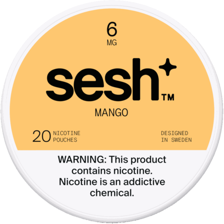 Sesh+ Mango 8mg Nicotine Pouches - Single Can