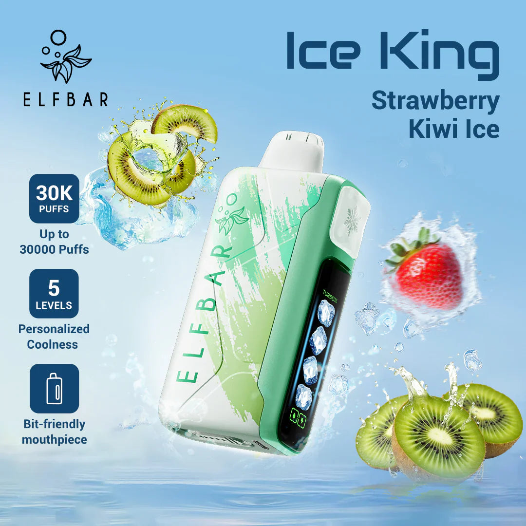Elf Bar ICE KING – Strawberry kiwi Ice