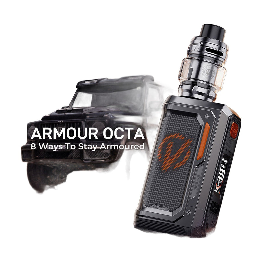 Vaporesso Armour Octa 220W Dual 18650 Starter Kit With 6ML iTank T