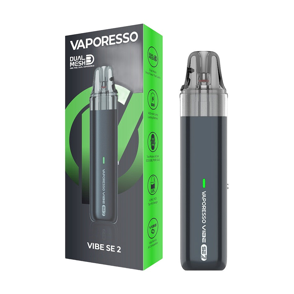 Vaporesso Vibe SE 2 1400mAh Pod System Starter Kit With 4.5ML Refillable Vibe Cartridge Pod