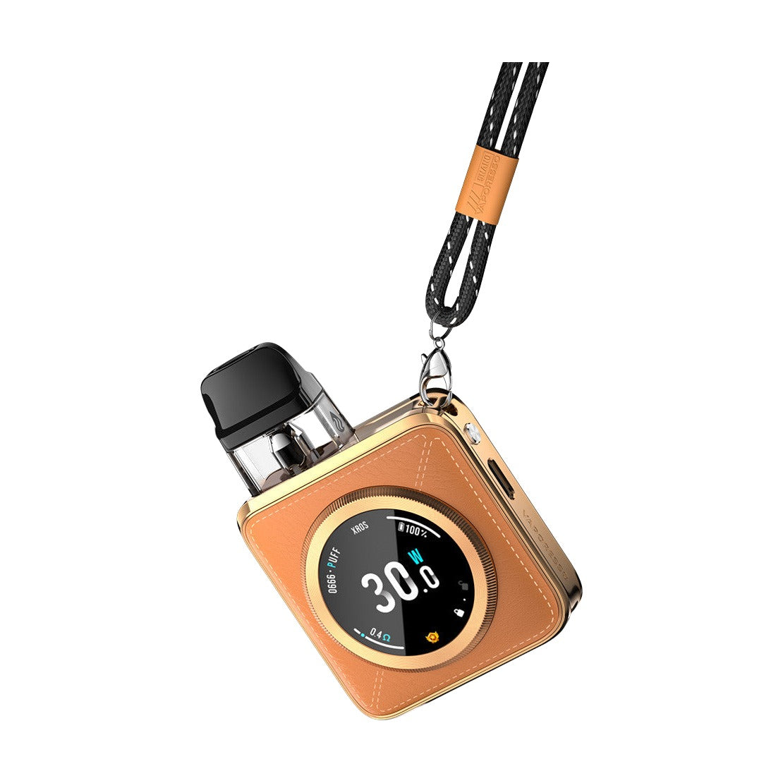 Orange Leatherette