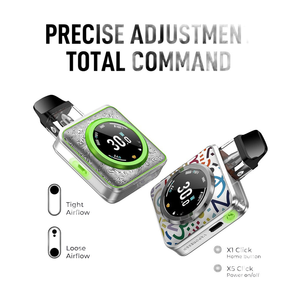 Vaporesso XROS 5 Nano 1600mAh Pod System Starter Kit With 2 x 3ML XROS Series Mesh Pod
