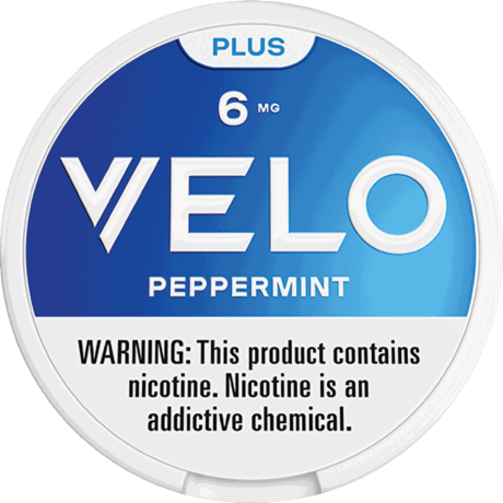 VELO Peppermint 6mg Nicotine Pouches - Single Can