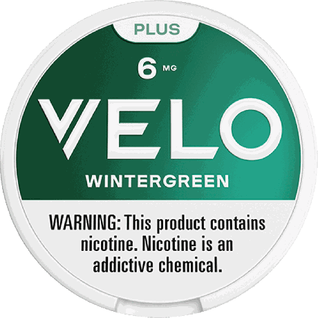 VELO Wintergreen 6mg Nicotine Pouches - Single Can