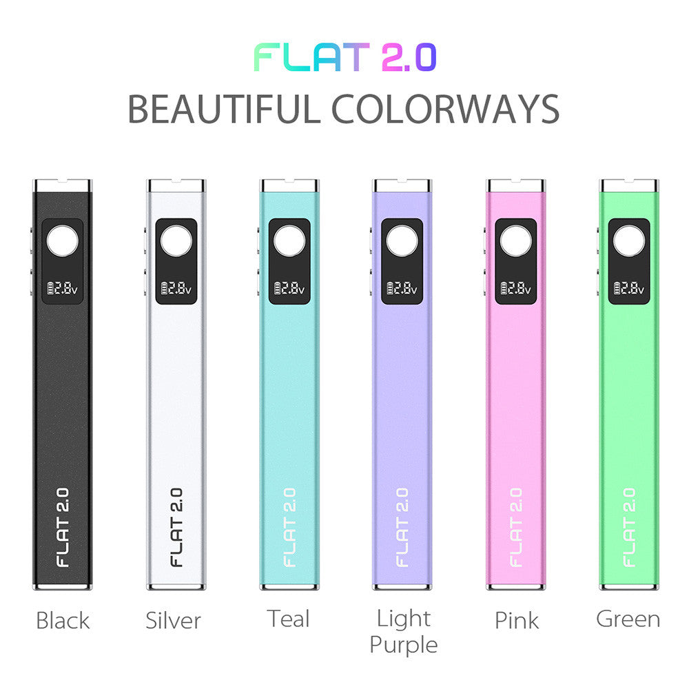Yocan FLAT 2.0 Dab Pen 510 Thread Battery