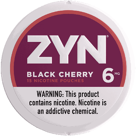 ZYN Black Cherry 3mg Nicotine Pouches - Single Can