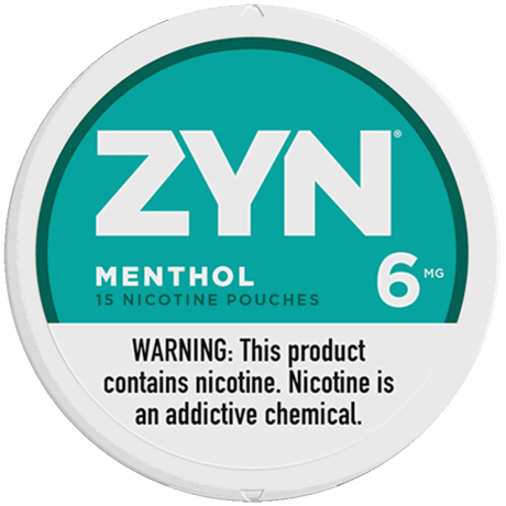 ZYN Menthol 6mg Nicotine Pouches - Single Can