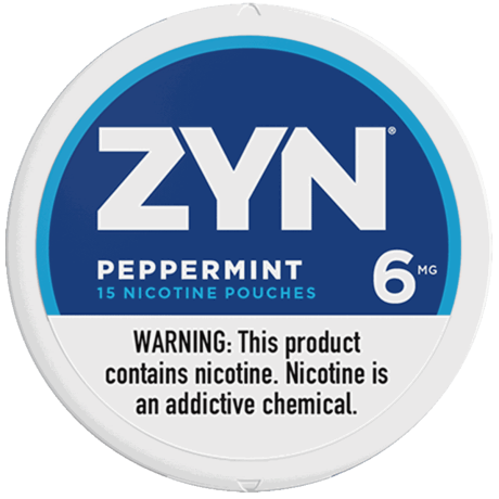 ZYN Peppermint 6mg Nicotine Pouches - Single Can
