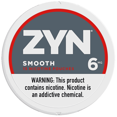 ZYN Smooth 6mg Nicotine Pouches - Single Can
