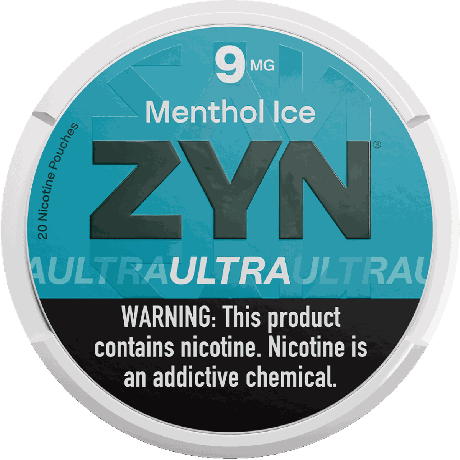 ZYN Ultra Menthol Ice 9mg Nicotine Pouches - Single Can