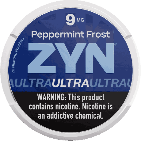 ZYN Ultra Peppermint Frost 11mg Nicotine Pouches - Single Can