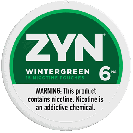 ZYN Wintergreen 3mg Nicotine Pouches - Single Can