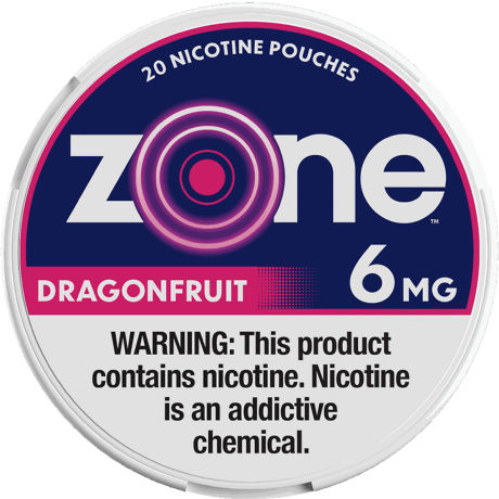 zone Dragonfruit 9mg Nicotine Pouches - Single Can