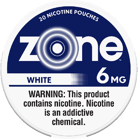 zone White 9mg Nicotine Pouches - Single Can