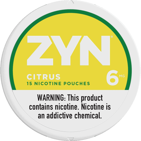 ZYN Citrus 6mg Nicotine Pouches - Single Can