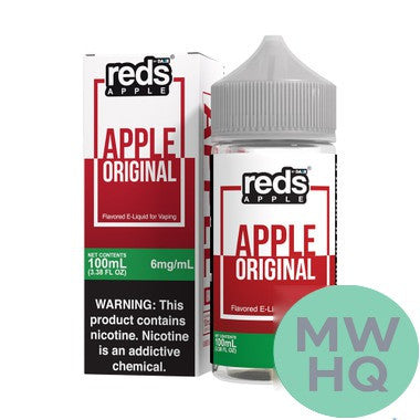 Reds Apple E-Liquid By 7 Daze 100ML – Apple Berries