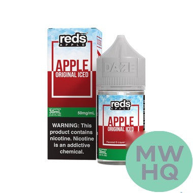 Reds Apple Nicotine Salt E-Liquid By 7 Daze 30ML – Apple Berries