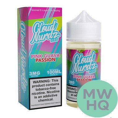 Cloud Nurdz ICED Tobacco-Free 100ML E-Liquid