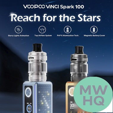 VooPoo VINCI Spark 100 100W 18650 Starter Kit With 4.5ML UFORCE-X Nano Tank